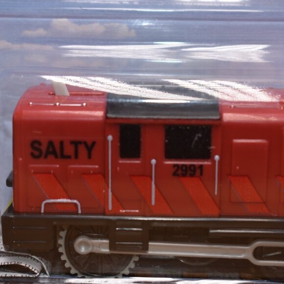 Salty w/ Tender Motorized Trackmaster Revolution Train Tank Engine Mattel New - Picture 5 of 12